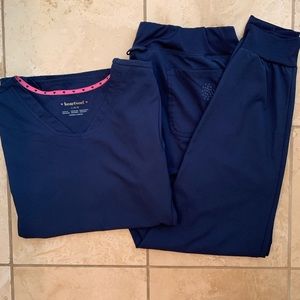 Heart Soul Pitter Patter Navy Set